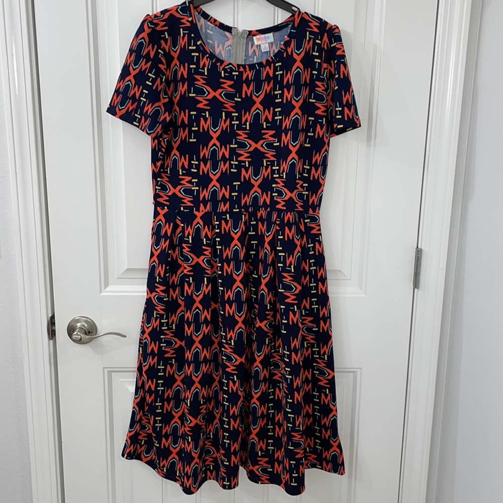 Like New LuLaRoe fit and flare dress sz. Lg.